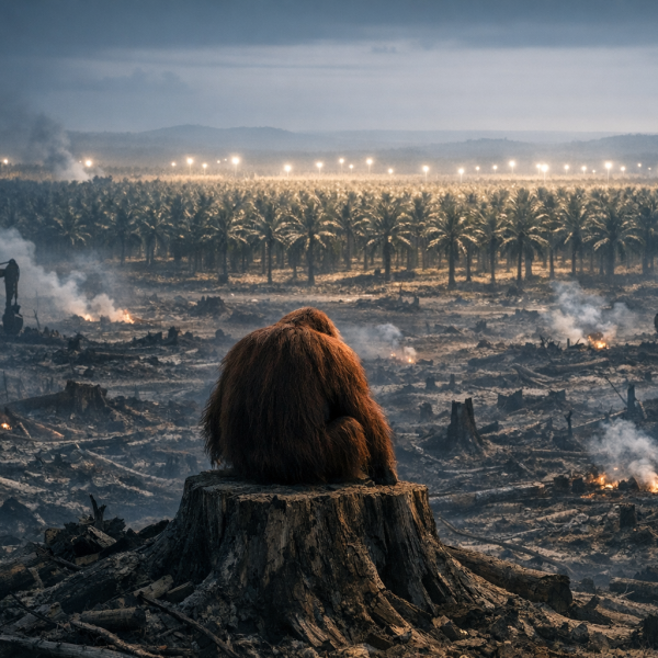 Orangutan Deforestation the Crisis Palm Oil Built Overnight